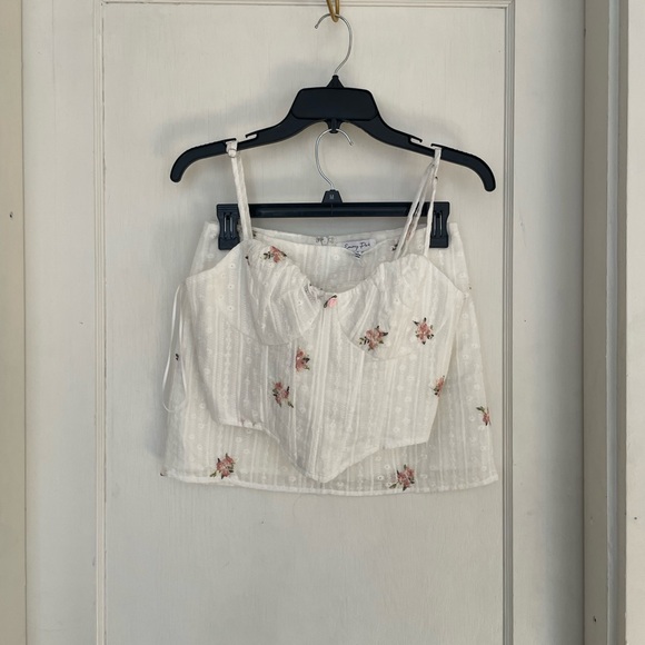 Emory Park White Floral set! - Picture 1 of 8